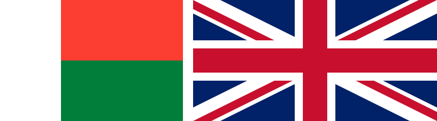MADAGASCAR - ANGLETERRE