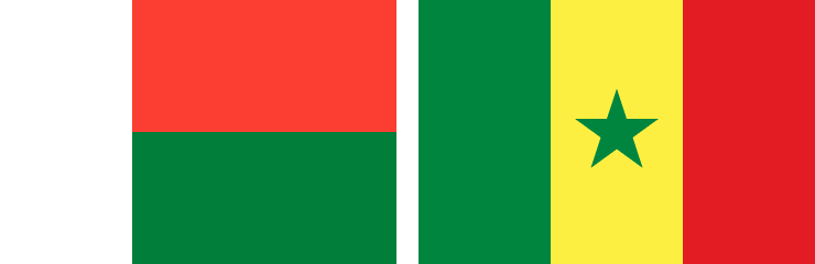 MADAGASCAR - SENEGAL