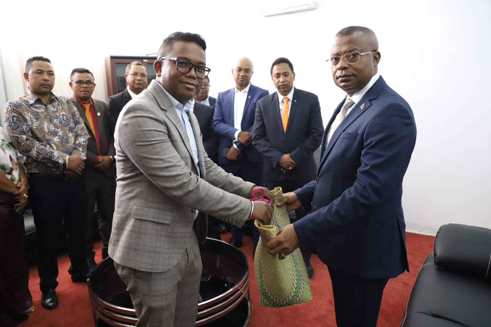 Présentation des vœux au Président de l'Assemblée nationale : une tradition solennelle