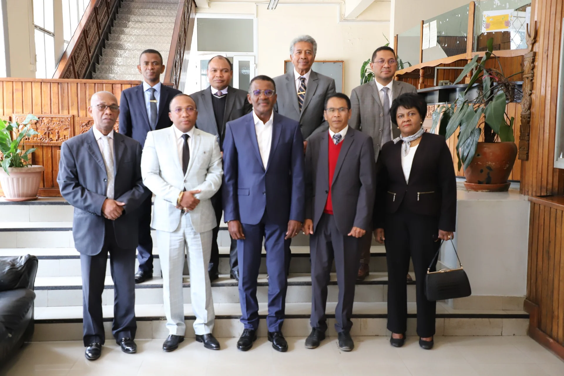 Visite de courtoisie des membres du HCDDED