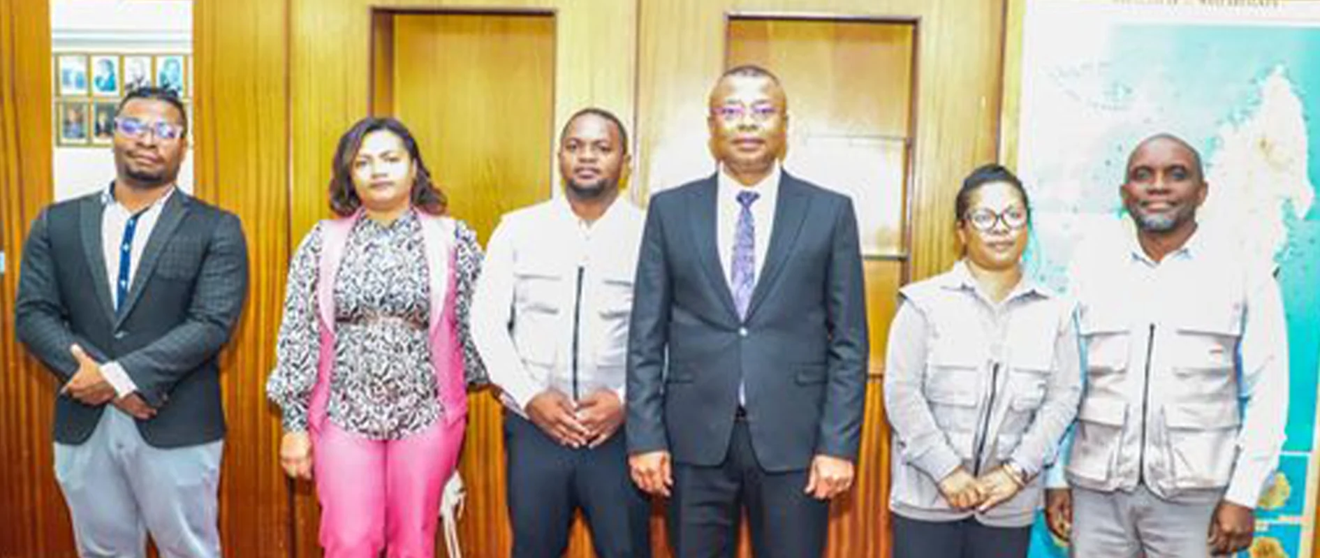 Visite de travail : StepS reçoit le soutien du Président de l'Asemblée nationale.