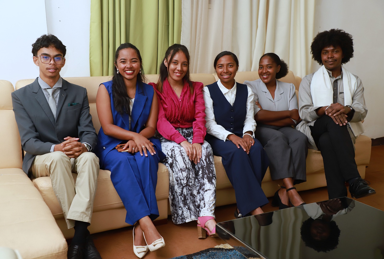 Les six représentants malgaches au Parlement Régional des Jeunes de l’Indianocéanie reçus par l’Assemblée nationale