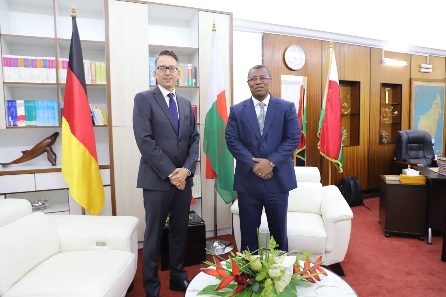 Coopération Madagascar–Allemagne : un engagement renforcé pour la bonne gouvernance et le développement